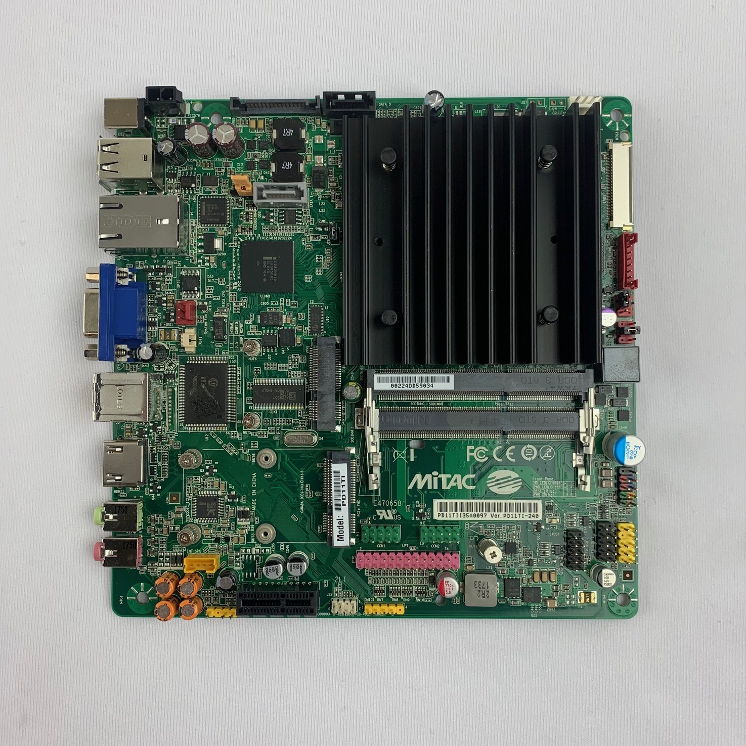 MiTAC PD11TI Mini-ITX CPU Board MiTAC PD11TI Mini-ITX CPU Board