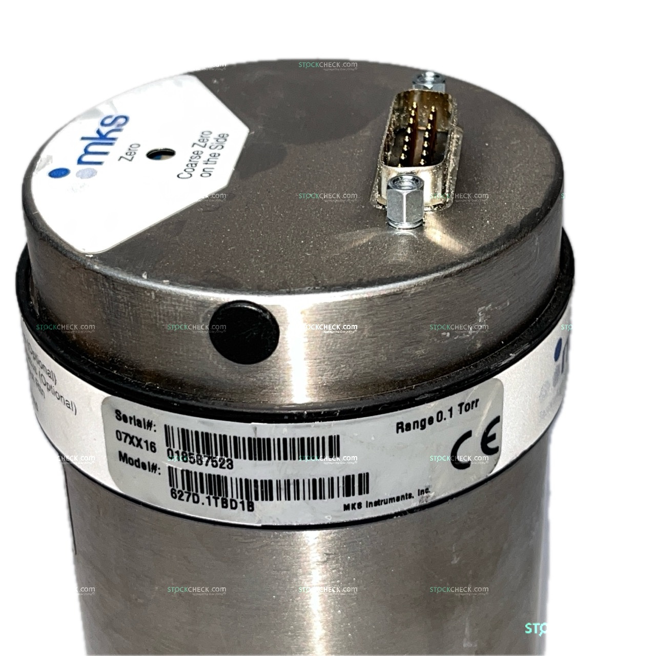 MKS Baratron 627D.1TBD1B Capacitance Manometer MKS Baratron 627D.1TBD1B Capacitance Manometer
