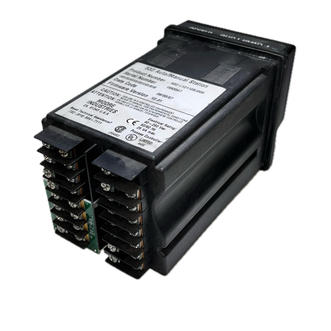 Moore Industries 532-12110BJ000 Auto/Manual Station Controller Moore Industries 532-12110BJ000 Auto/Manual Station Controller