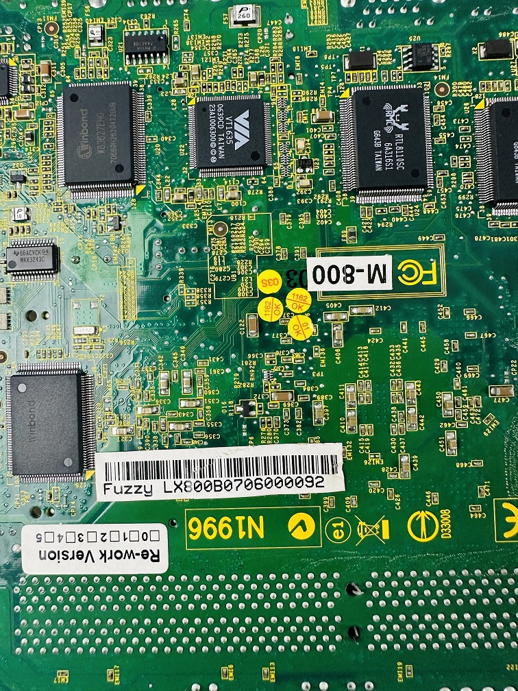 MSI FUZZY LX800 CPU Board MSI FUZZY LX800 CPU Board