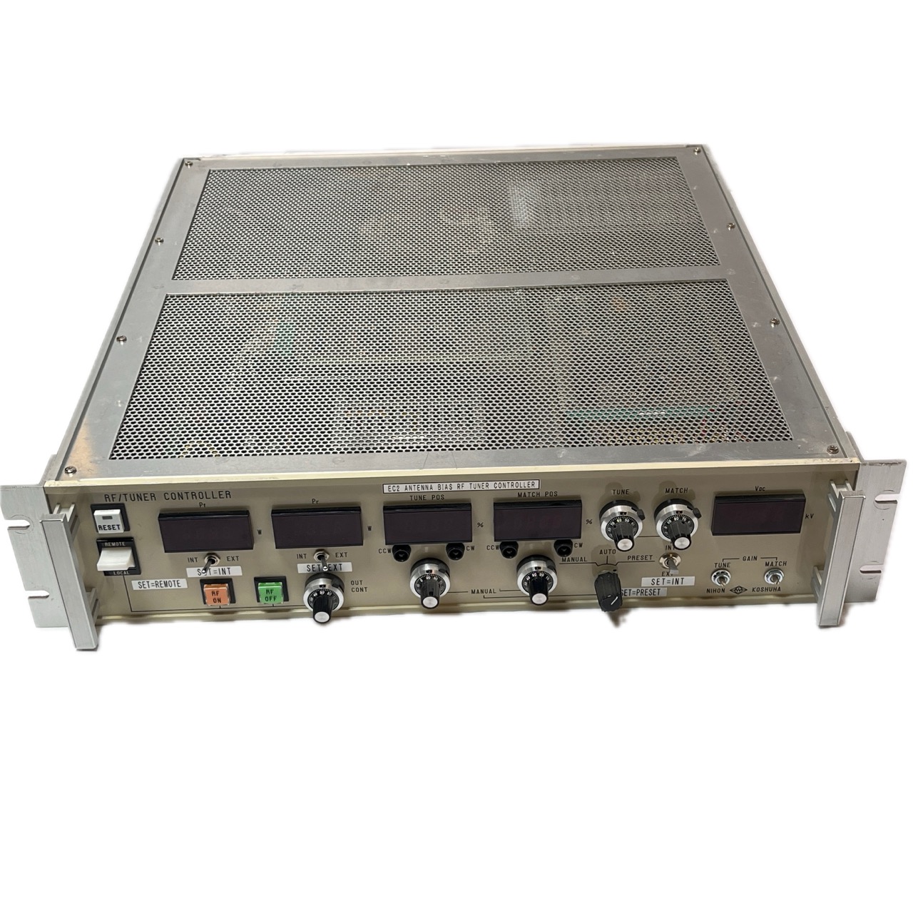 Nihon Koshuha RF/TUNE CONT-2 RF/Tuner Controller Nihon Koshuha RF/TUNE CONT-2 RF/Tuner Controller