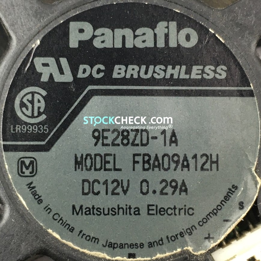 Panaflo / Matsushita FBA09A12H Fan Panaflo / Matsushita FBA09A12H Fan