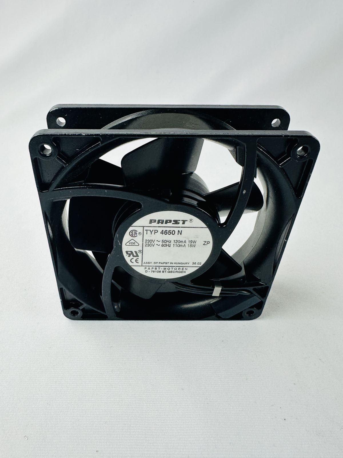 Papst TYP 4650N Fan Papst TYP 4650N Fan
