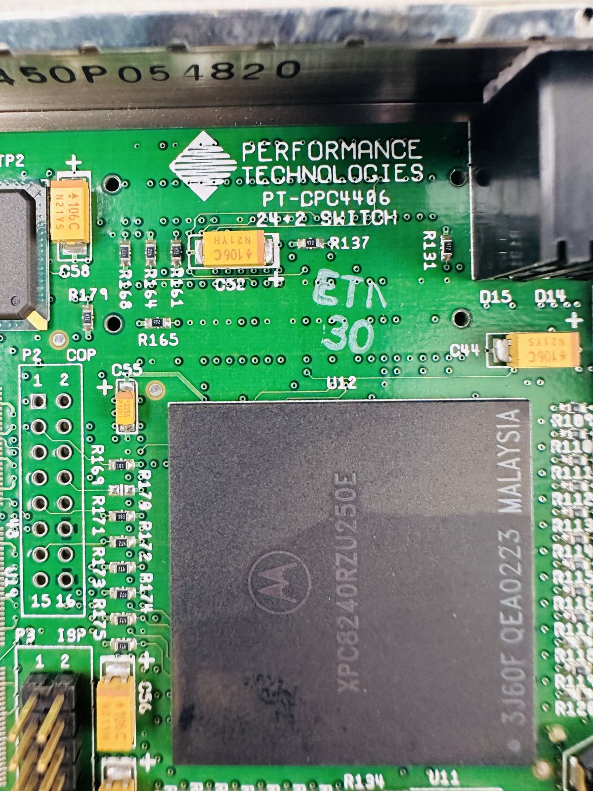 Performance Technologies CPC4406 CompactPCI CPU Board Performance Technologies CPC4406 CompactPCI CPU Board
