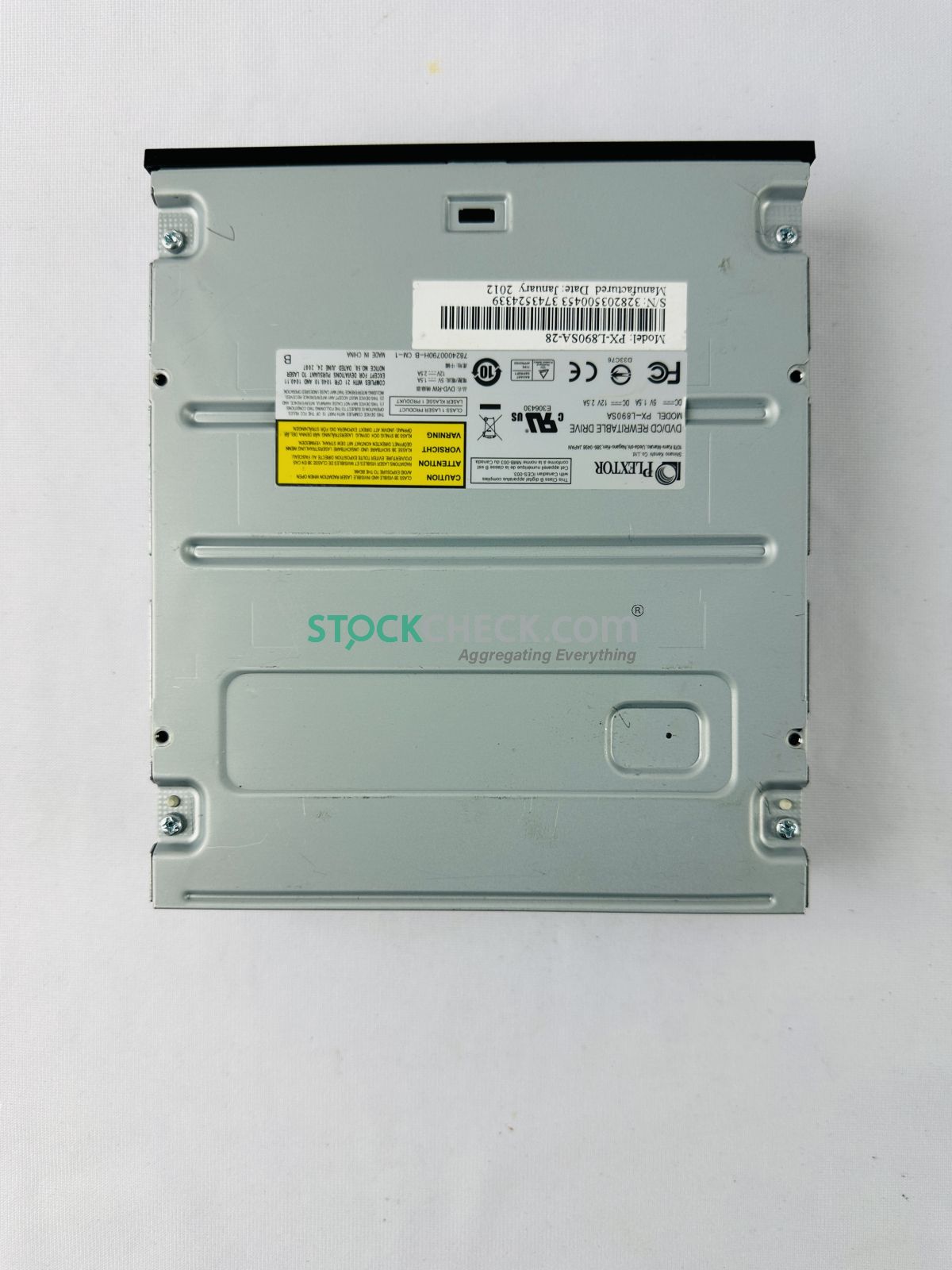 Plextor PX-L890SA DVD/CD Rewritable Drive Plextor PX-L890SA DVD/CD Rewritable Drive