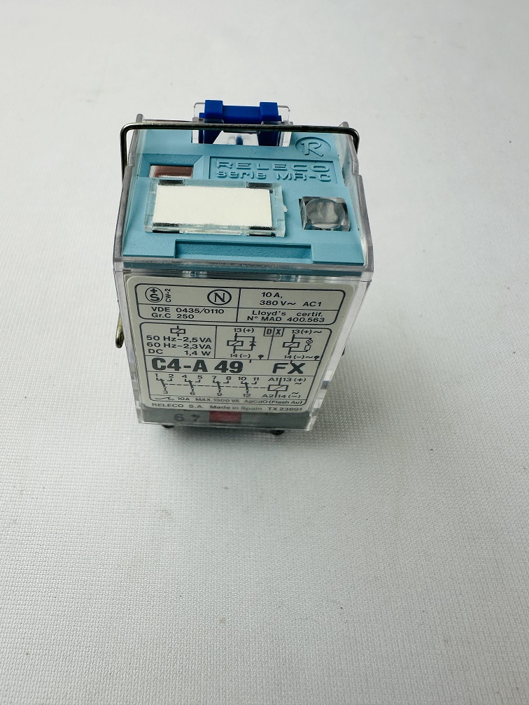 Releco MR-C Series C4-A49FX Industrial Relay Releco MR-C Series C4-A49FX Industrial Relay