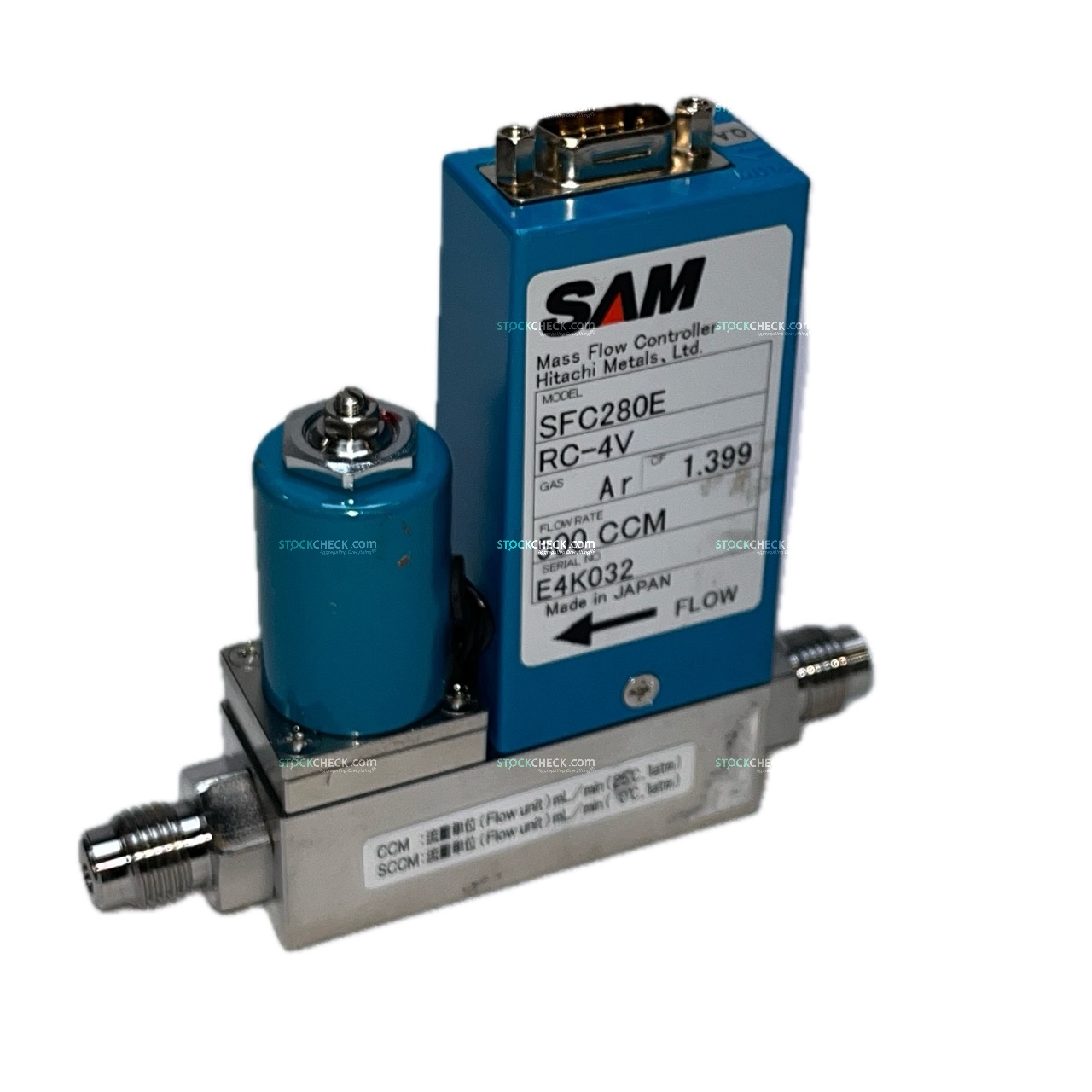 Sam SFC-280E Mass Flow Controller Sam SFC-280E Mass Flow Controller