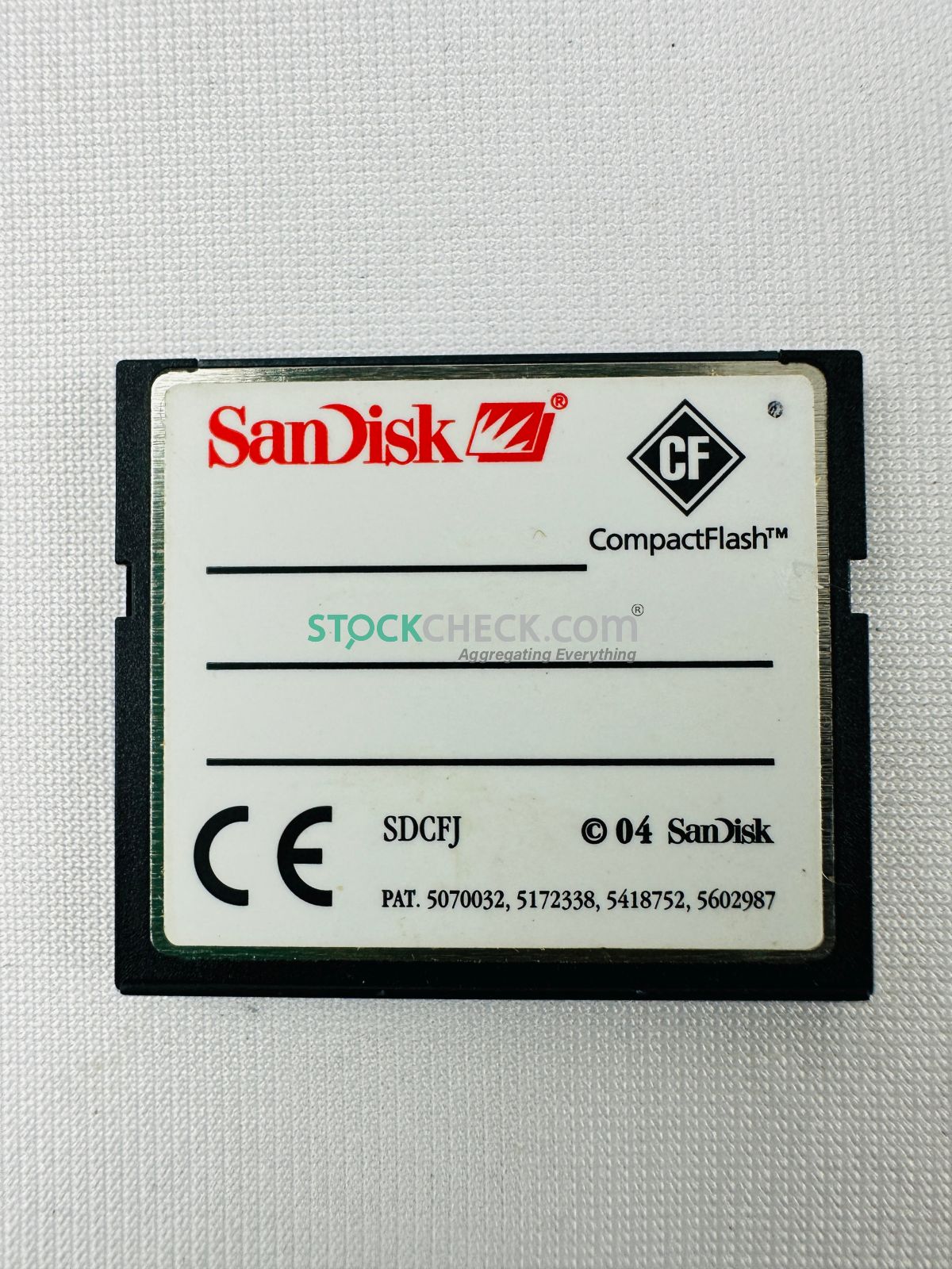 SanDisk SDCFJ-256 SanDisk SDCFJ-256