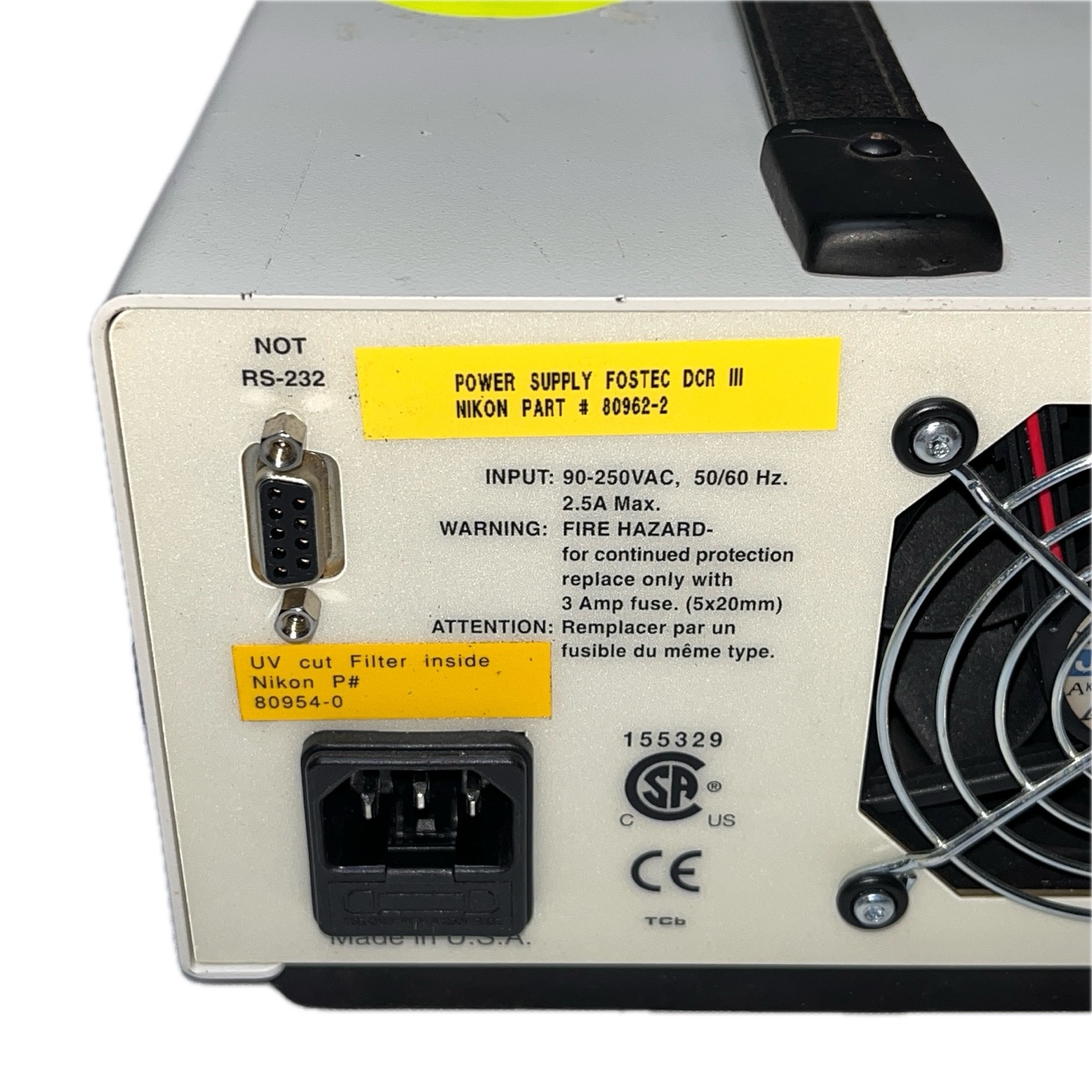 Schott-Fostec 20800 DCRIII Illuminator Schott-Fostec 20800 DCRIII Illuminator