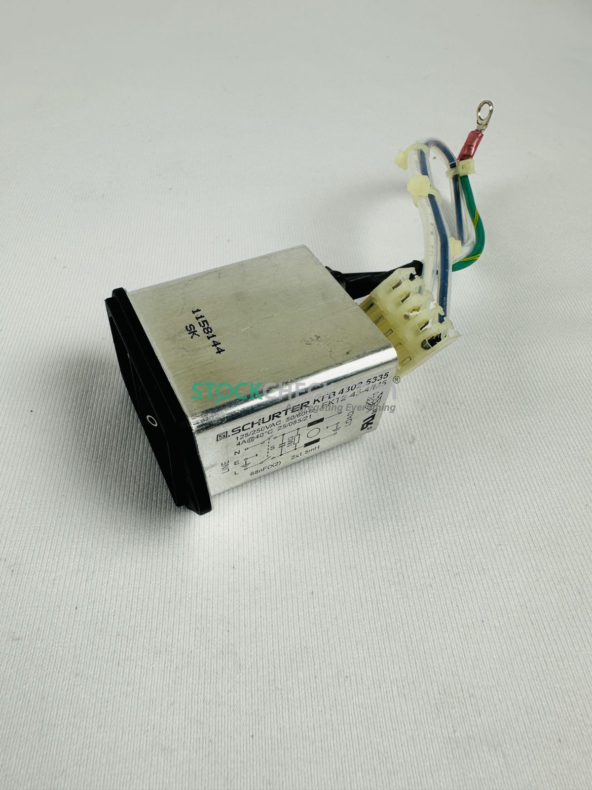 Schurter Electronic Components 4302.5335 Mains Power Connector Schurter Electronic Components 4302.5335 Mains Power Connector
