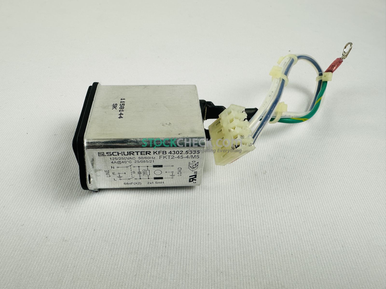 Schurter Electronic Components 4302.5335 Mains Power Connector Schurter Electronic Components 4302.5335 Mains Power Connector