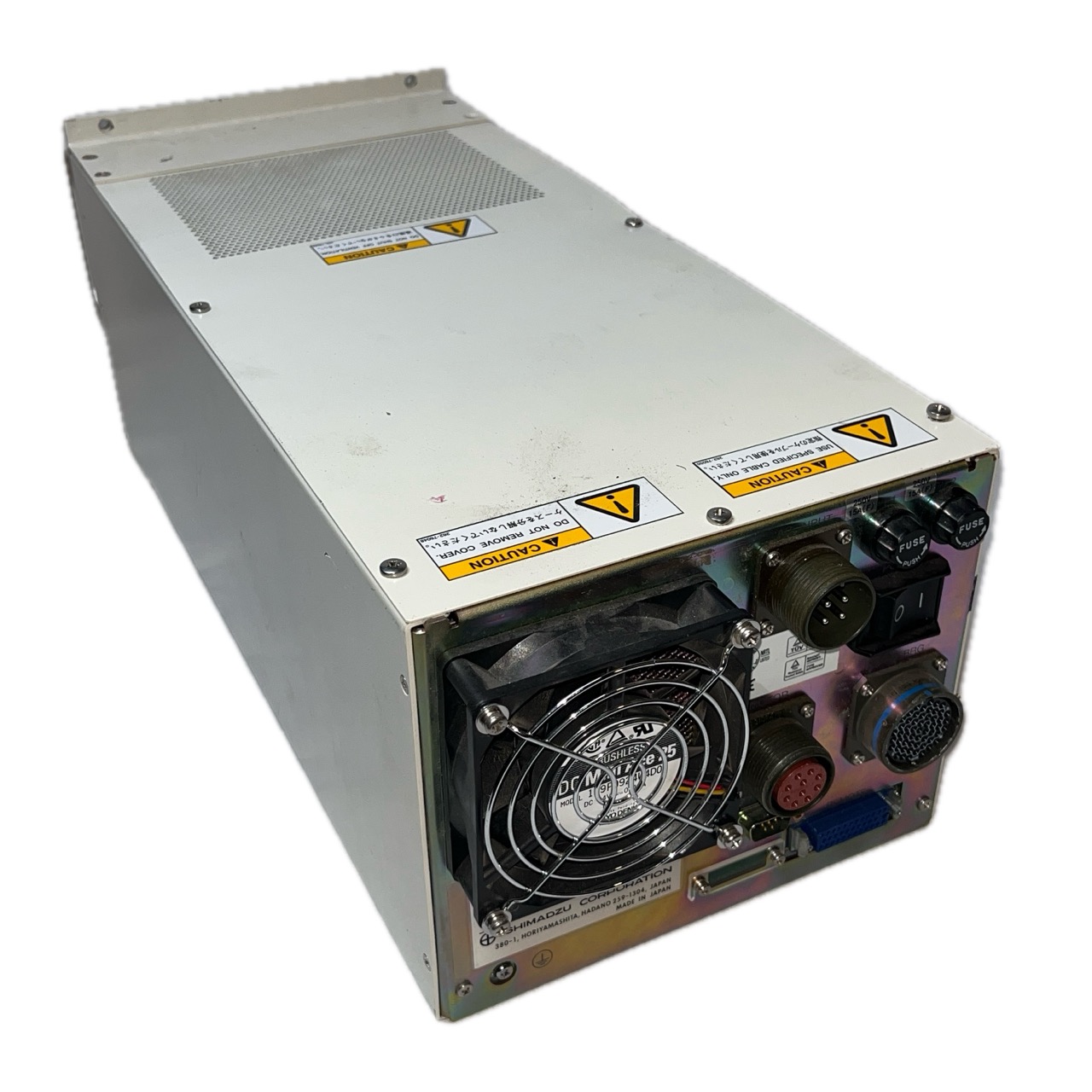 Shimadzu EI-3203MD TMP Turbomolecular Pump Controller Power Unit Shimadzu EI-3203MD TMP Turbomolecular Pump Controller Power Unit