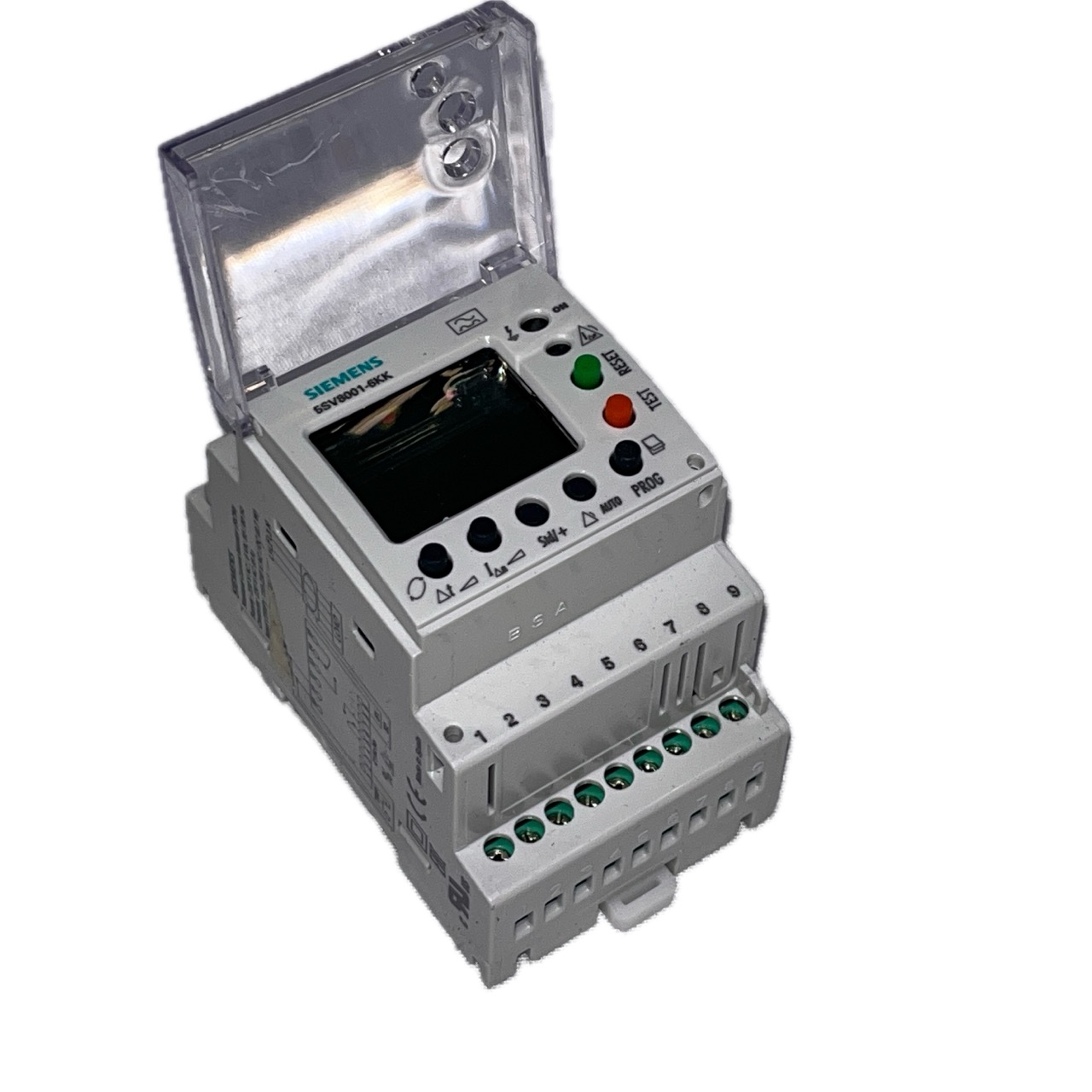 Siemens 5SV8001-6KK Differential Current Monitoring Device Siemens 5SV8001-6KK Differential Current Monitoring Device