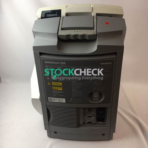 Siemens RapidPoint500 Blood Gas Analyzer Siemens RapidPoint500 Blood Gas Analyzer