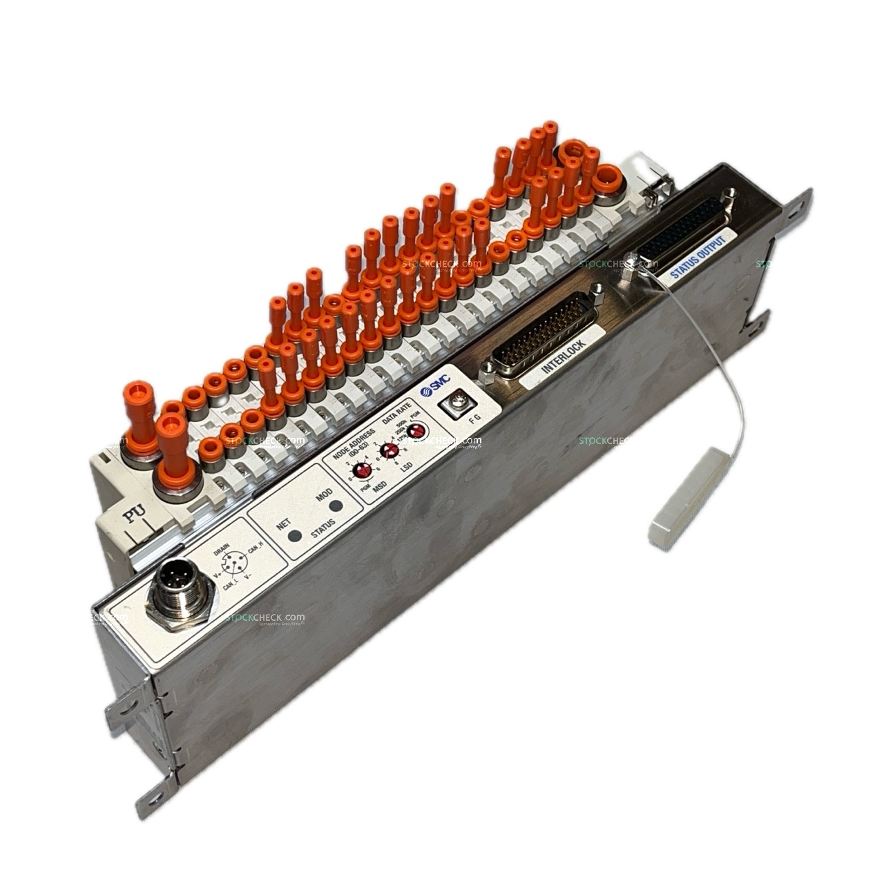 SMC IN587-21 Gas Panel Communication Box W/21-Slot Pneumatic Manifold SMC IN587-21 Gas Panel Communication Box W/21-Slot Pneumatic Manifold