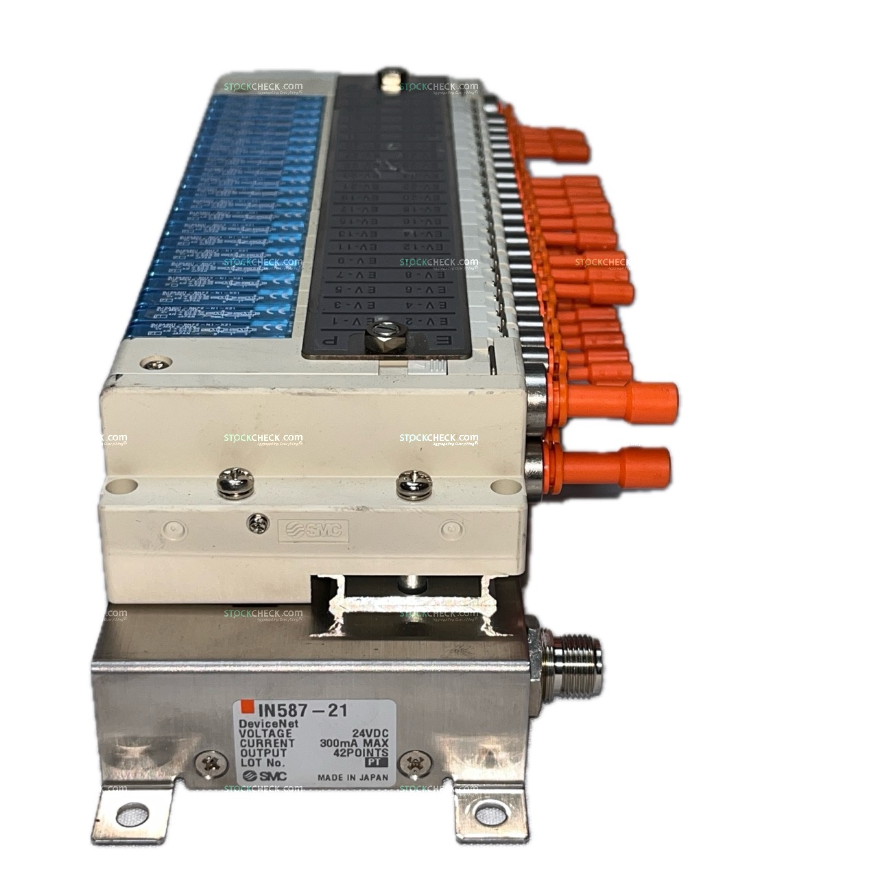 SMC IN587-21 Gas Panel Communication Box W/21-Slot Pneumatic Manifold SMC IN587-21 Gas Panel Communication Box W/21-Slot Pneumatic Manifold