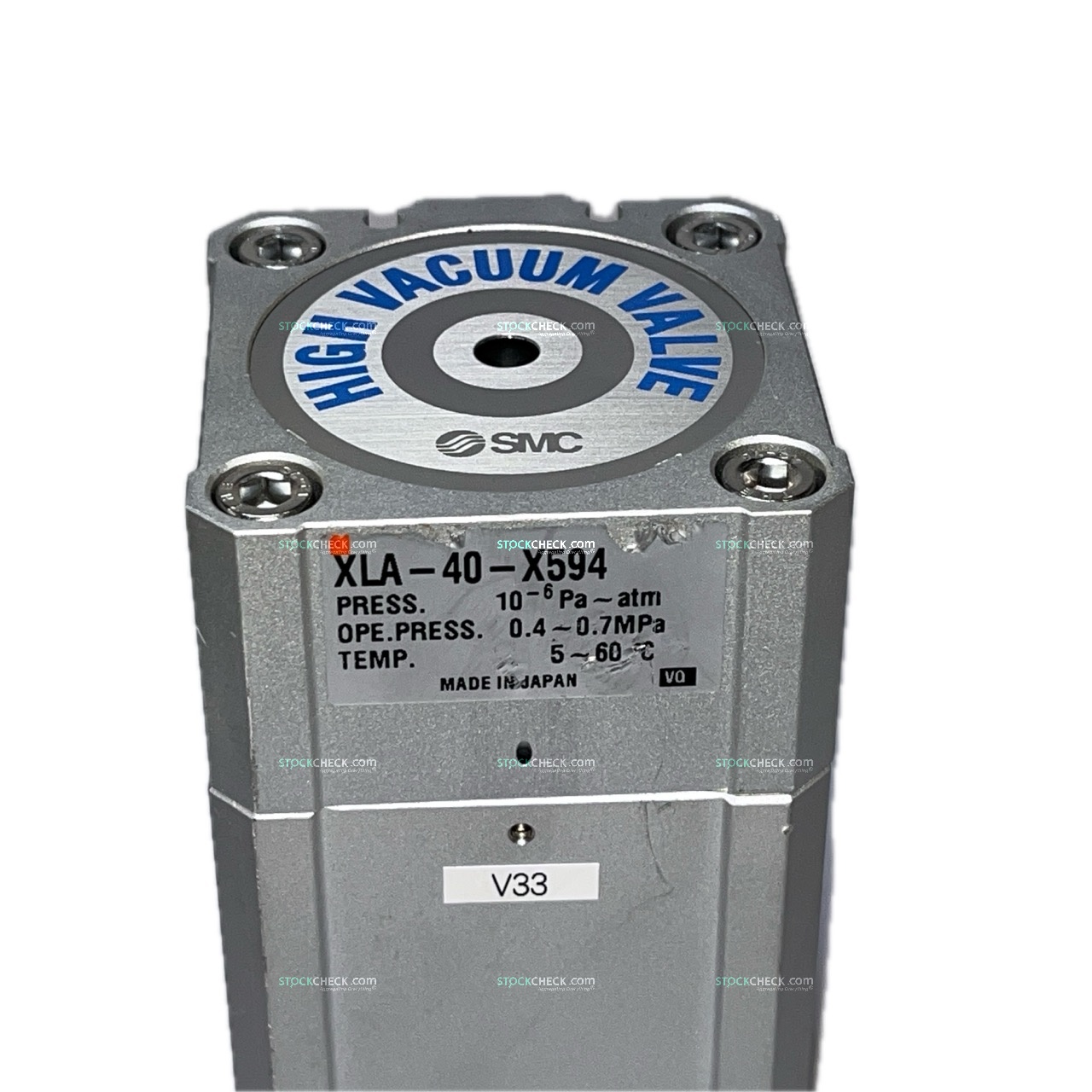 SMC XLA-40-X594 High Vacuum Angle Valve SMC XLA-40-X594 High Vacuum Angle Valve