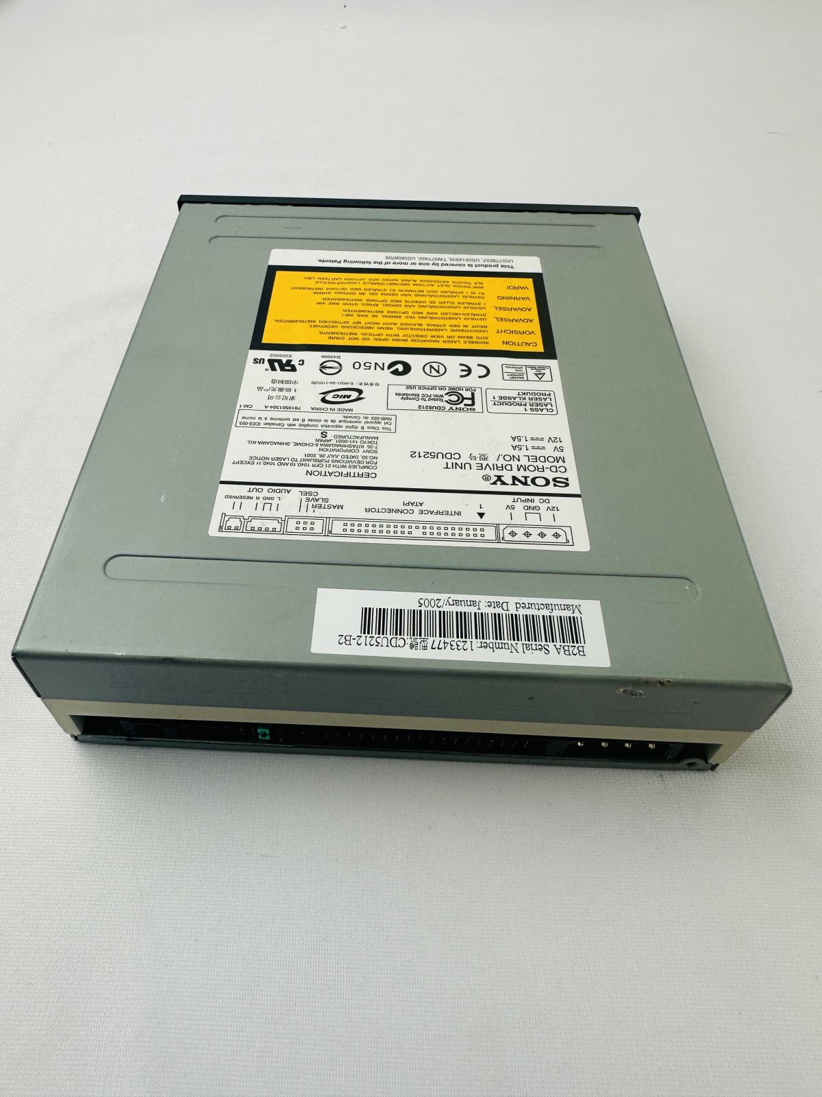 Sony CDU5212-B2 CD-ROM Drive Sony CDU5212-B2 CD-ROM Drive