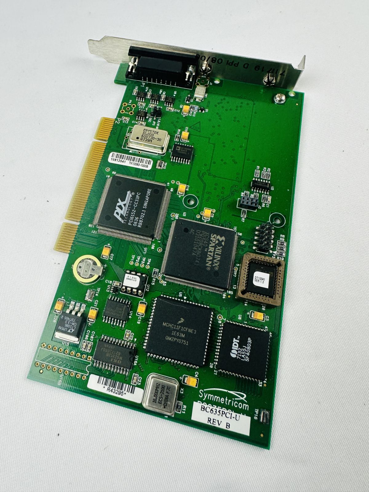 Symmetricom BC635PCI-U PCI Time & Frequency Processor Symmetricom BC635PCI-U PCI Time & Frequency Processor