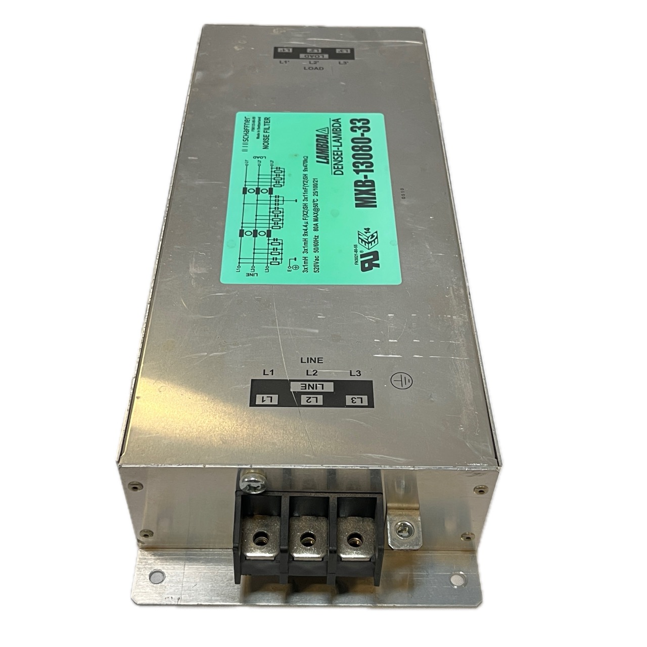 TDK-Lambda MXB-13080-33 Power Line EMC Filter TDK-Lambda MXB-13080-33 Power Line EMC Filter