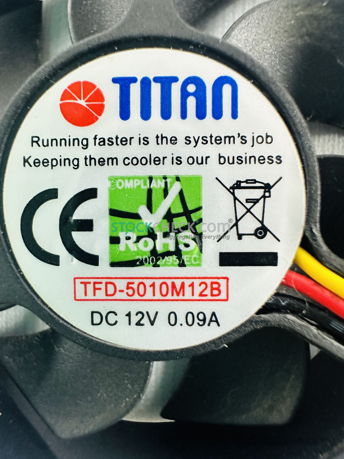 Titan TFD-5010M12B Cooling Fan Titan TFD-5010M12B Cooling Fan