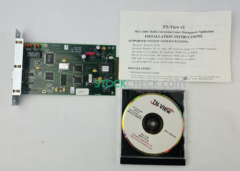 Transition Networks E-MCC-MM PLC Process Control Module Transition Networks E-MCC-MM PLC Process Control Module