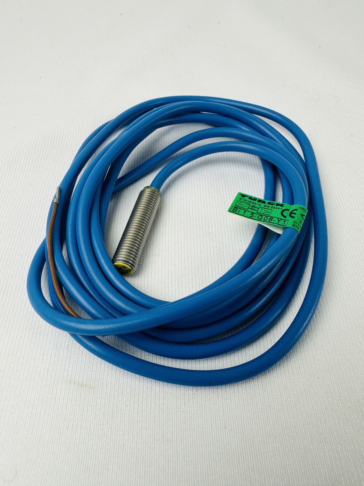 Turck Bi 1.5-G08-Y1 Inductive Sensor. S1005224 1.5... Turck Bi 1.5-G08-Y1 Inductive Sensor. S1005224 1.5...
