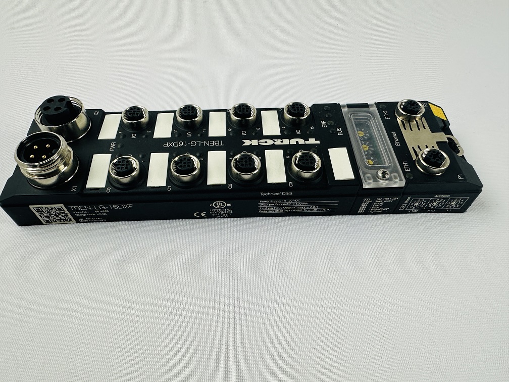 Turck TBEN-LG-16DXP Compact Multiprotocol I/O Module Turck TBEN-LG-16DXP Compact Multiprotocol I/O Module