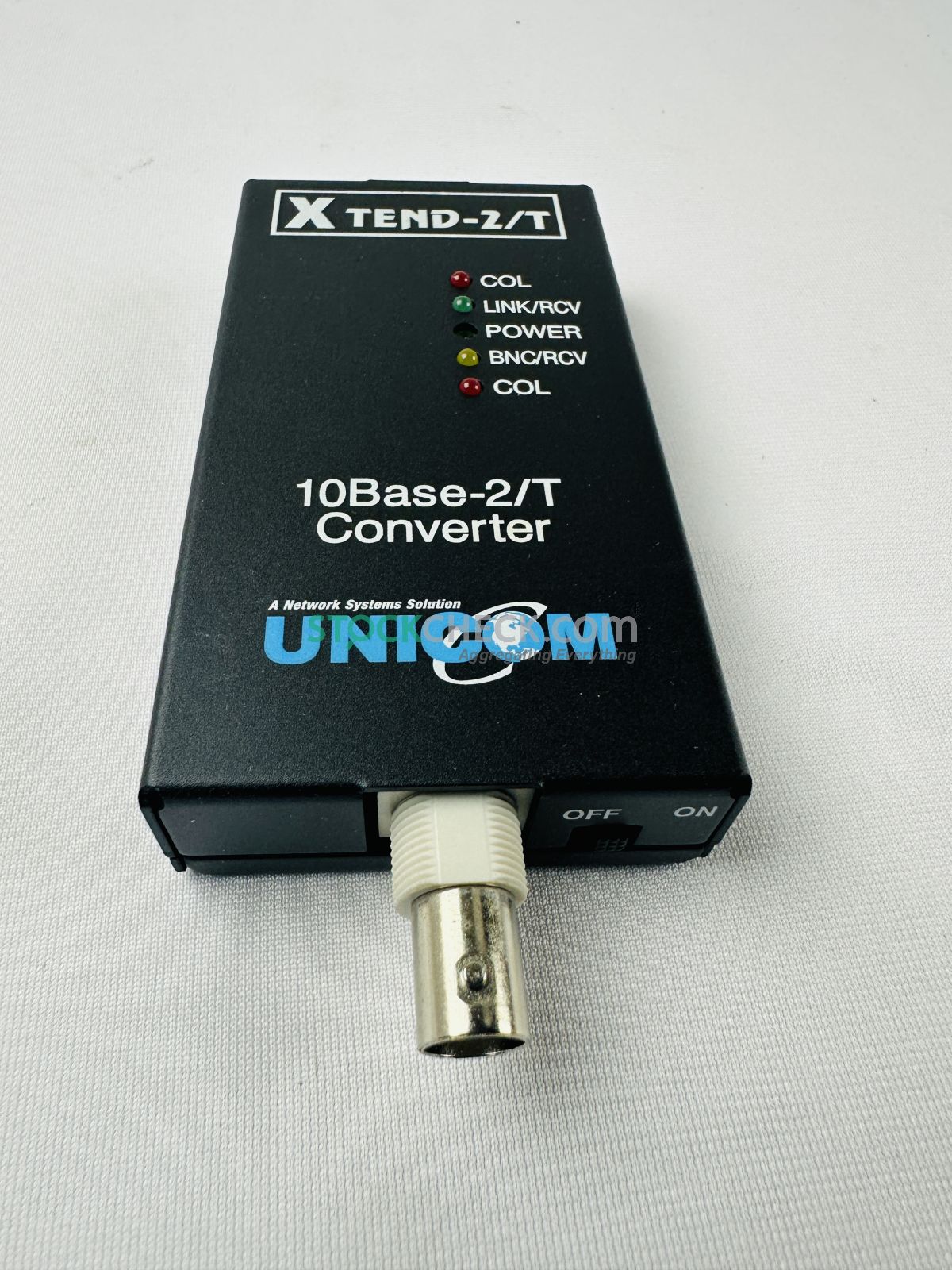 Unicom ETP-20038T Xtend-2/T 10Base-2/T Converter Unicom ETP-20038T Xtend-2/T 10Base-2/T Converter