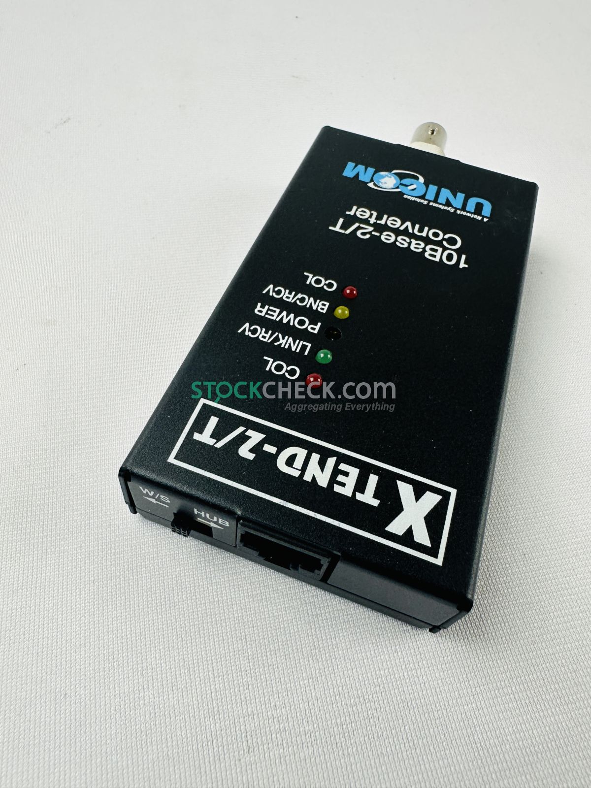 Unicom ETP-20038T Xtend-2/T 10Base-2/T Converter Unicom ETP-20038T Xtend-2/T 10Base-2/T Converter