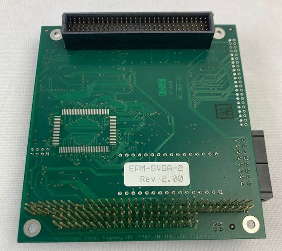 Versalogic EPM-SVGA-2 PC/104-Plus SVGA Display Module Versalogic EPM-SVGA-2 PC/104-Plus SVGA Display Module