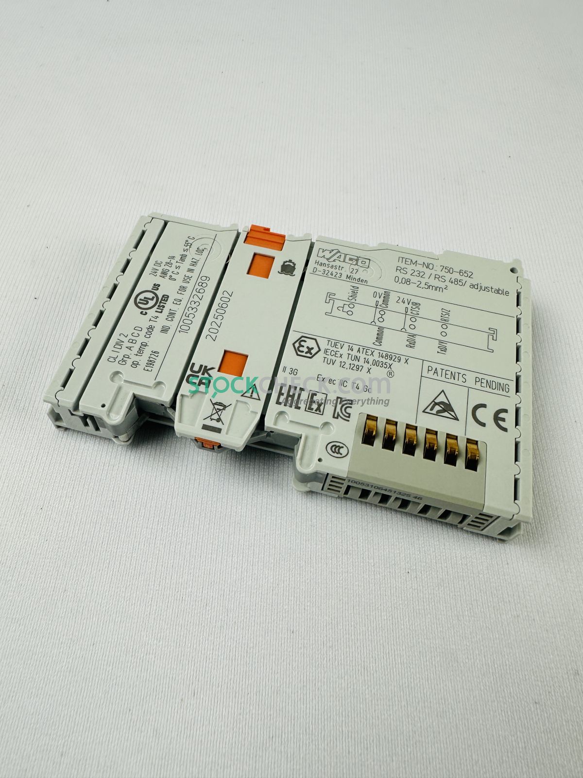 Wago 750-652 Serial Interface Module Wago 750-652 Serial Interface Module