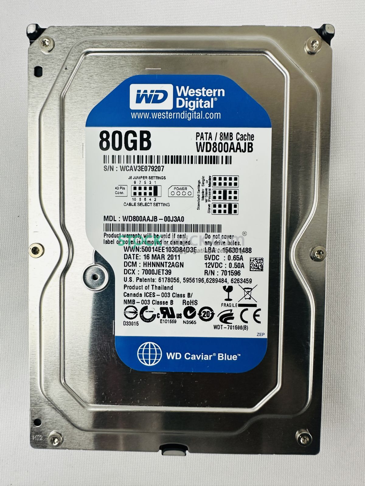 WD800AAJB-00J3A0