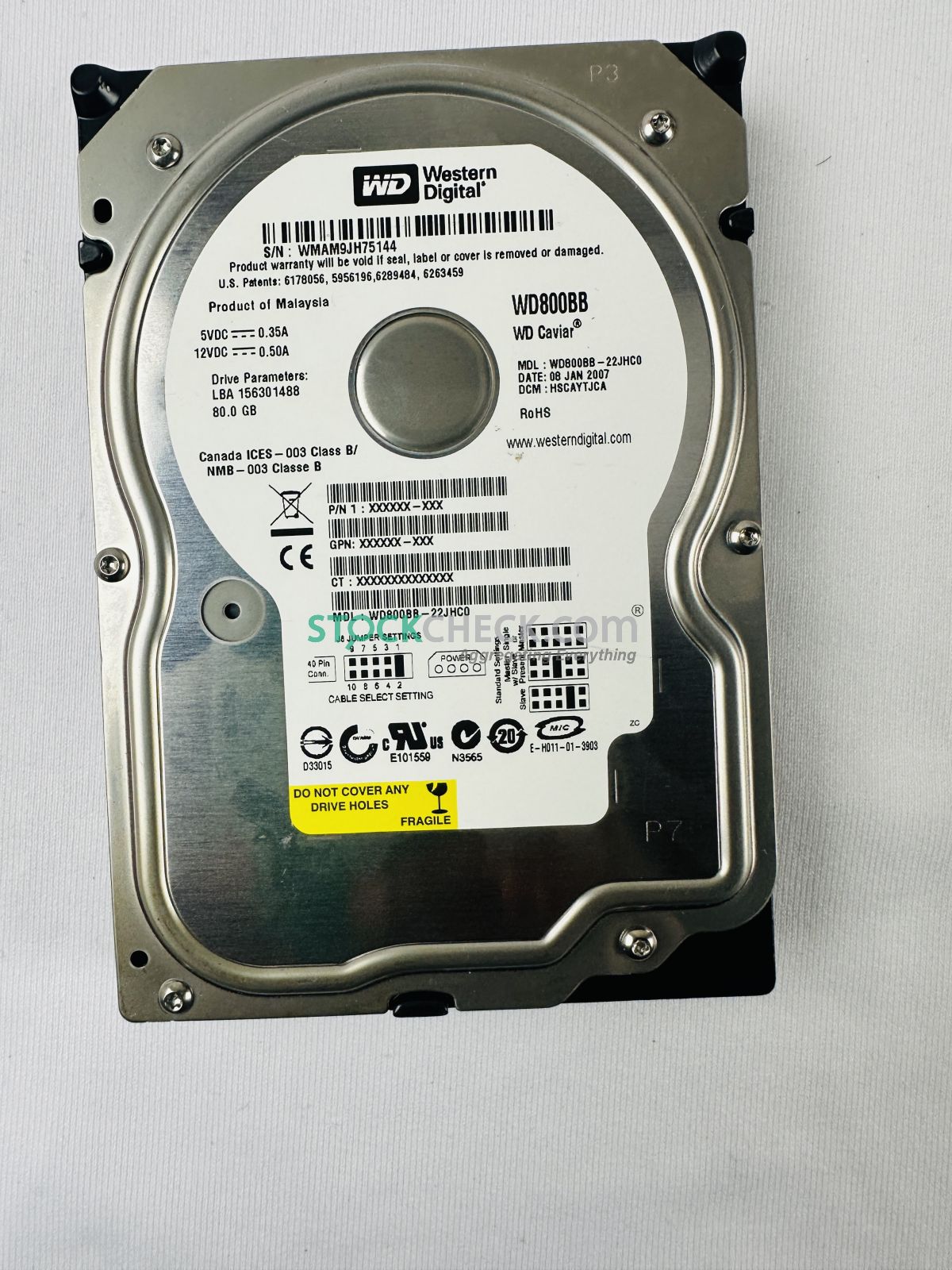 WD800BB-22JHC0