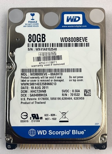 WD800BEVE-00A0HT0