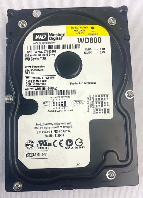 WD800JB-00FMA0
