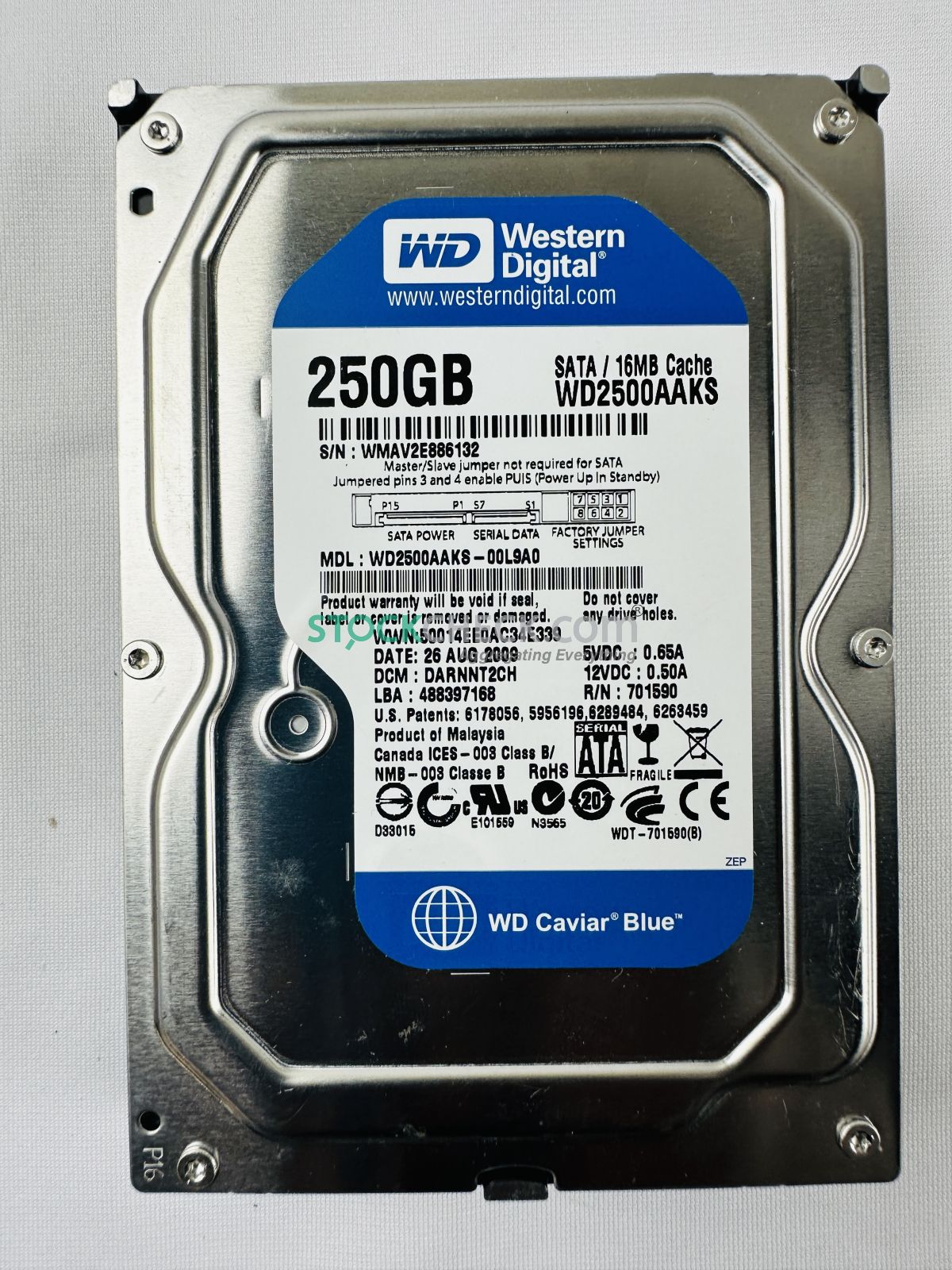 WD2500AAKS-00L9A0