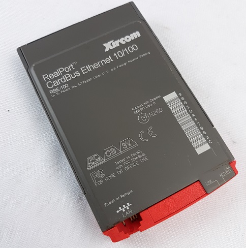 Xircom RBE-100 Network Interface Card Xircom RBE-100 Network Interface Card